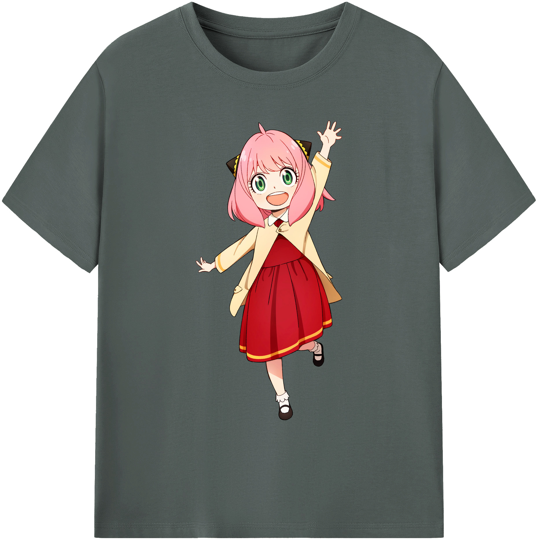 （画像用） SPY×FAMILY间谍家家酒 綿100％ メンズ半袖Tシャツ｜肌触りやわらか＆通気性